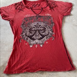 Affliction Women’s Shirt large
